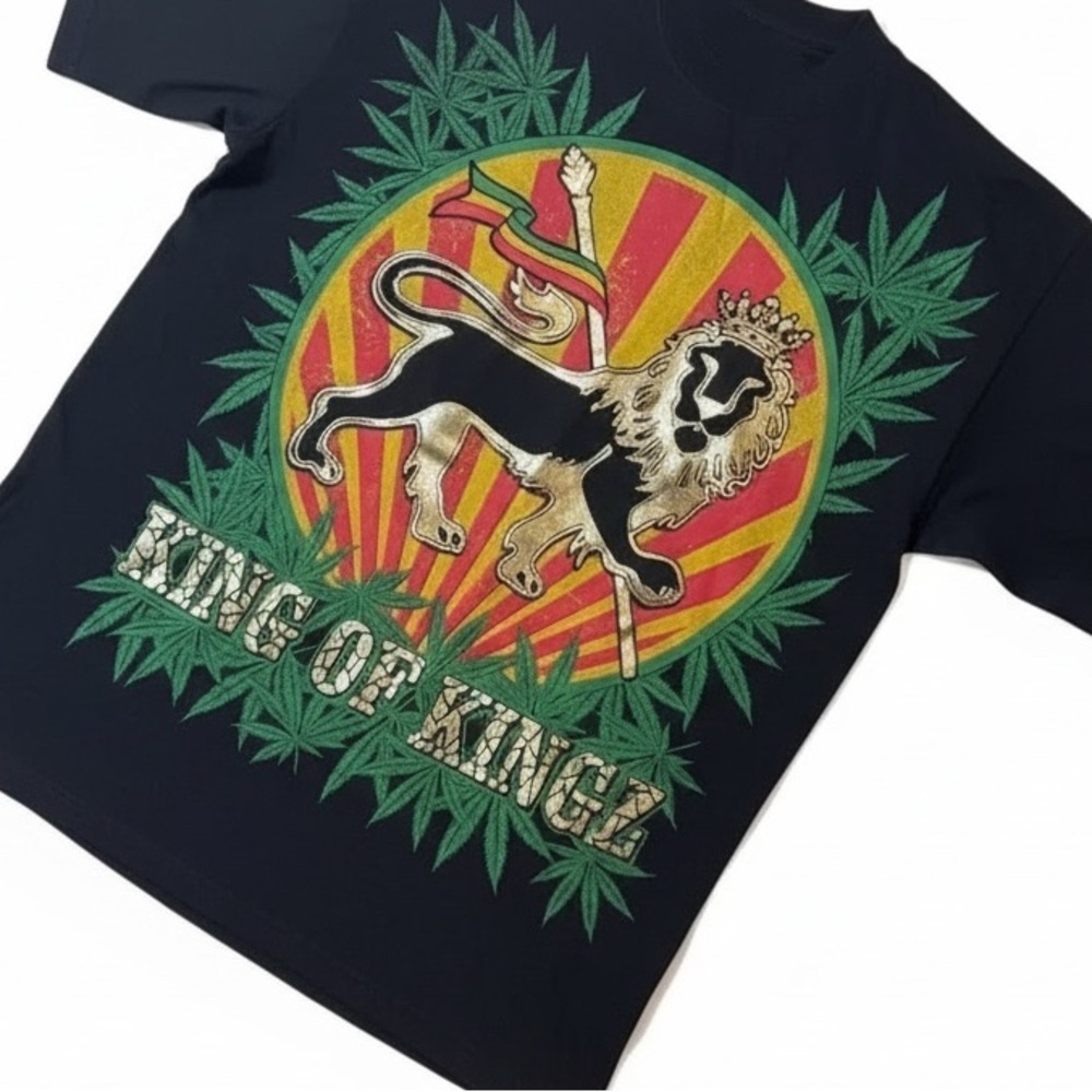 Vintage Bob Marley King of Kingz Graphic Band TEE